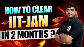 How to clear IIT-JAM in 2 months? #iitjam #physicswallah #iitjam2023