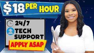 Flexible Hours! $18/Hour Tech Support Jobs From Home