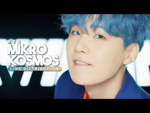 BTS - Mikrokosmos // Line Distribution