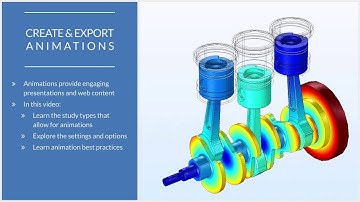 How to Export an Animation from COMSOL Multiphysics®