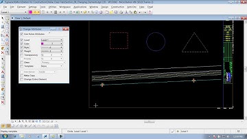 MicrostationV8I SS4 9.1 Change Attributes