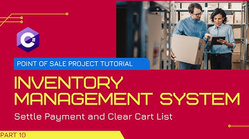 10.C# Full Project Tutorial POS System and Inventory System Part 10 –Settle Payment and Clear Cart