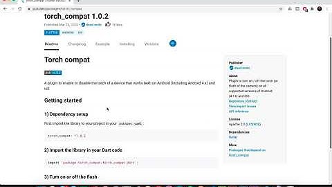 14 - Torch/Flash Light App in Flutter | Android Studio Tutorial 2020 | Hindi/Urdu