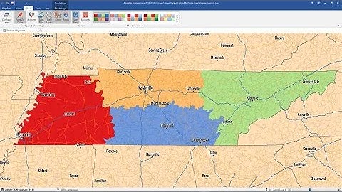 Create Sales Territoires with AlignMix