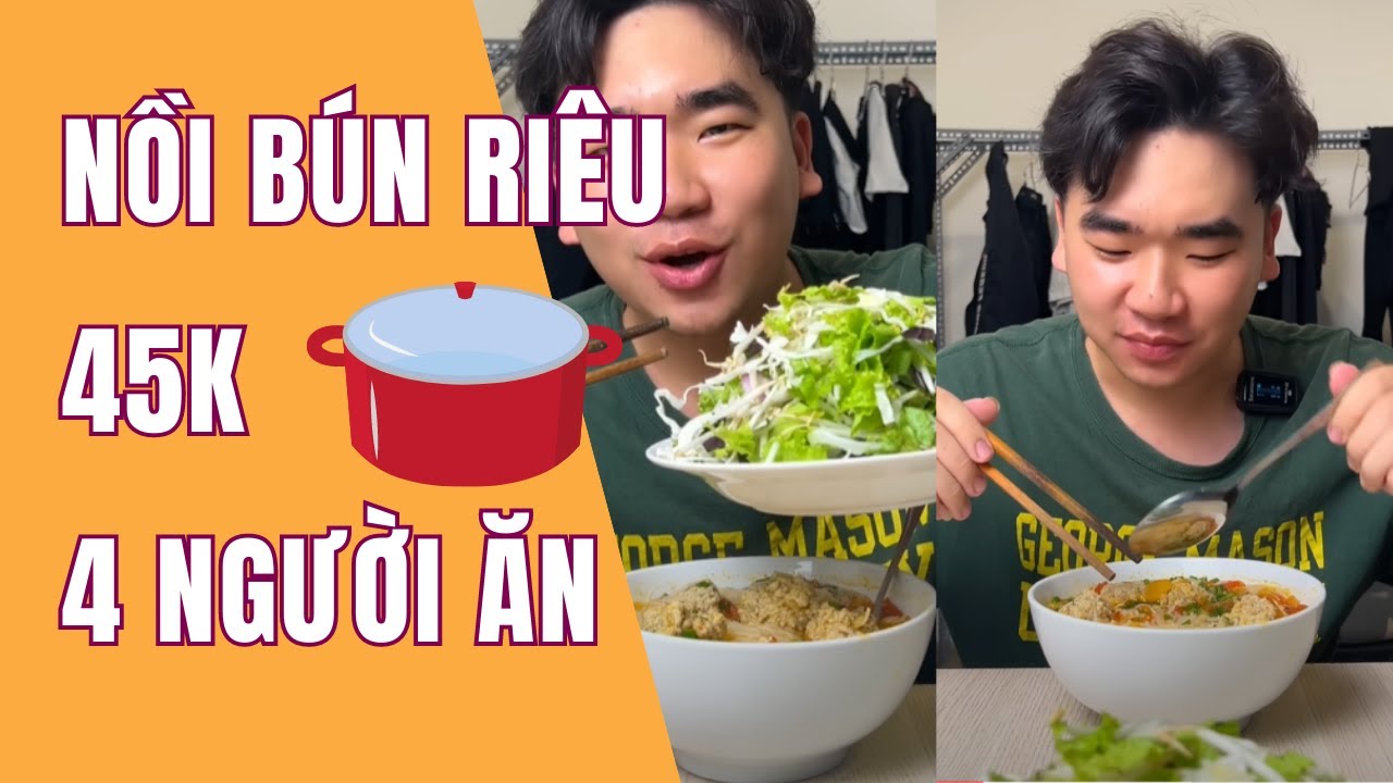 Hướng dẫn Cách nấu bún riêu thịt – THỬ LÀM BÚN REAL THEO CÁCH MẸ HAY LÀM || FULL