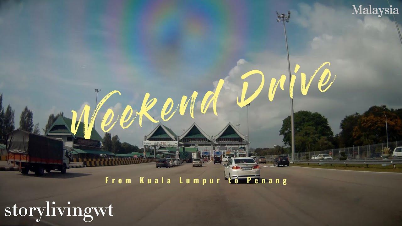 Kuala Lumpur to Penang Morning Drive with CPL Filter [Time Lapse] [Mid April 2022] 027