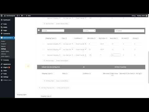 How to set up WooCommerce Table Rate Shipping