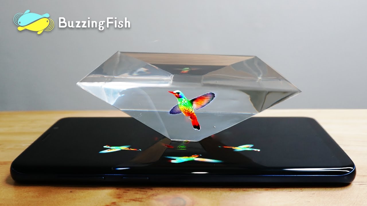 How To Turn Your Smartphone Into A 3D Hologram Projector
