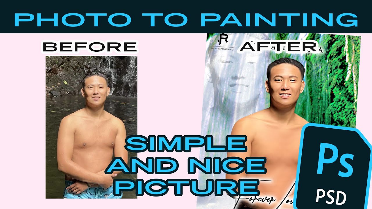 PHOTO ENHANCEMENT & NICE PICTURE DIGITAL ART Photo to Painting
