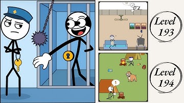 Thief Puzzle: Level 193 , 194 – How to Solve? (Walkthrough)