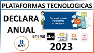 CURSO DECLARA ANUAL PLATAFORMAS TECNOLOGICAS