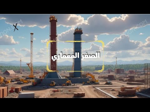 تحديد الصفر المعماري في المشاريع الإنشائية بأبسط الطرق     