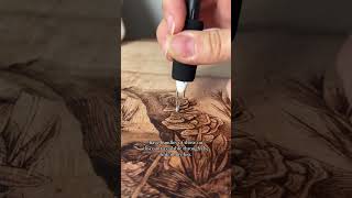 My favourite woodburning tools! You can find the links to these on my page 🫶🏼#woodburning