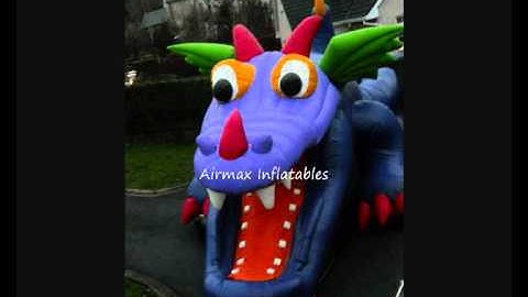 Airmax Inflatables: Dragon Hide And Slide