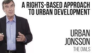 Urban Jonsson - A rights-based approach to urban development