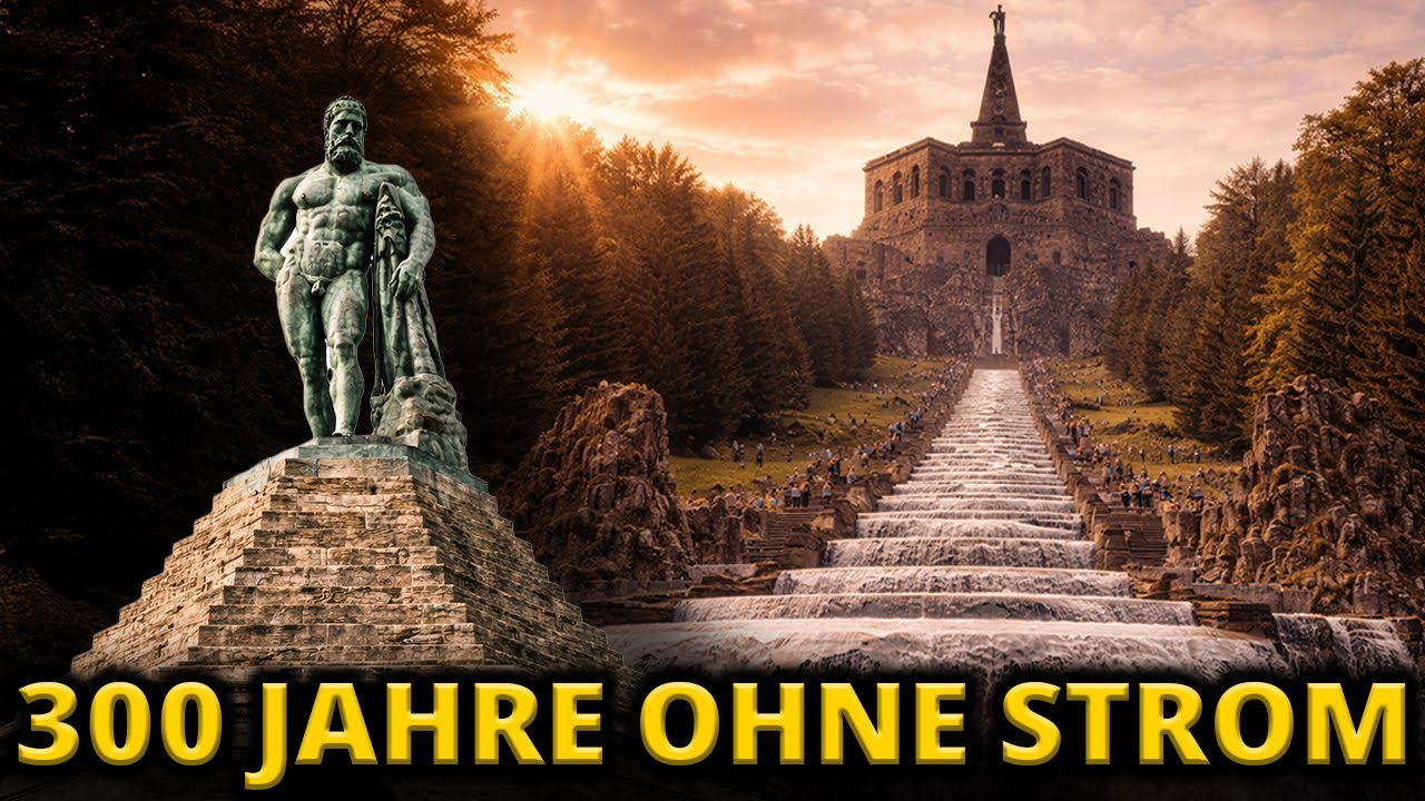 Bergpark Wilhelmshöhe : Wassersysteme aus 300 Jahren funktionieren immer noch