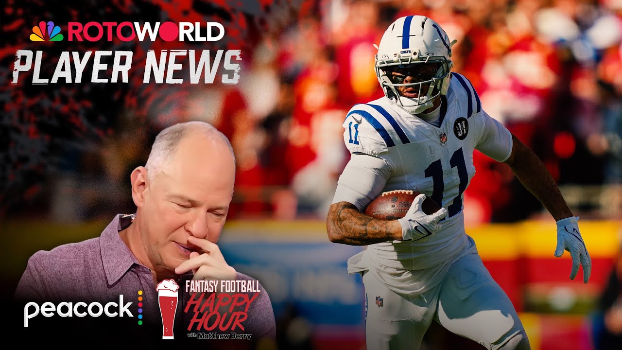Is it time to bench Colts WR Michael Pittman Jr.? | Fantasy Football Happy Hour | NFL on NBC