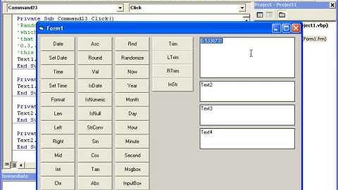 VB 6 [10] Built-in Functions part-2 [urdu /hindi]