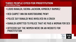 Three cited for prostitution on Derby weekend