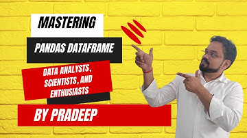 🚀 Mastering Pandas DataFrame: A Comprehensive Tutorial 🚀 #pandas #python