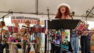 CALI ROSE AND THE CC STRUMMERS AT THE 2018 LOS ANGELES UKULELE FESTIVAL--COMPILATION VIDEO