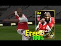 Trick to get epic arsenal fc in efootball mobile 2024  trick 104 rated  p vieira  d bergkamp 