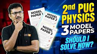 🔥 How to Revise 3 Model Papers for 2nd PUC Physics 2026 Before Final Exam Strategy 💯