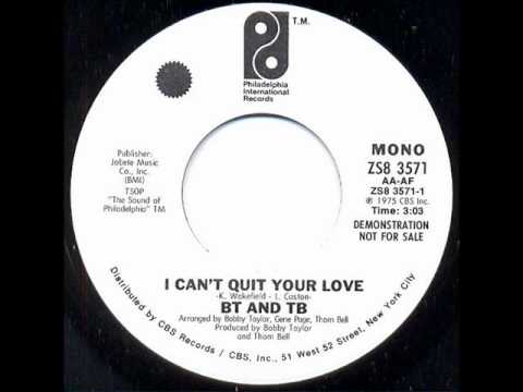 Bobby Taylor — BT And TB - I Can't Quit Your Love