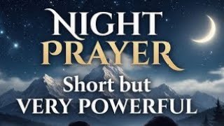 Seniors Peaceful Night Prayer for Deep Rest | Magnifying God Before Sleep & Sleeping in His Peace