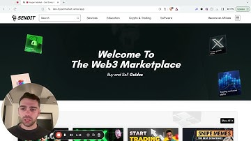 SendItMarkets - First Creator Owned Digital Marketplace