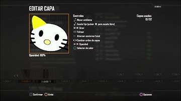 Black Ops 2 - Emblema Hello Kitty - Speed Art