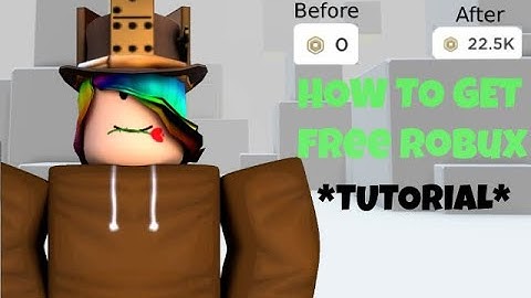 How To Really GET FREE ROBUX on (PC/Mobile) Tutorial - *JUNE 2022*