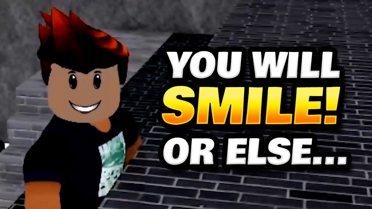 This Game Will Make You Smile Or Else Infectious Smile Roblox Youtube - roblox smiley face meme