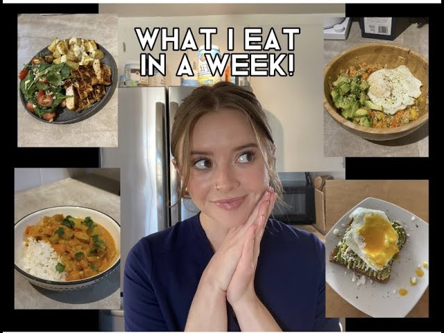 What I eat in a week as a nurse
