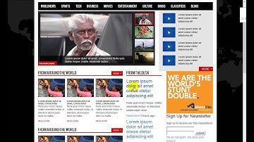 Create Wordpress News Template | Part Four | Completing HTML | RR Foundation Bangla Tutorials