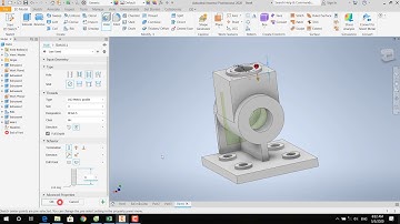 Video Hướng dẫn vẽ Chi tiết Thân Trên Phần Mềm Inventor 2020