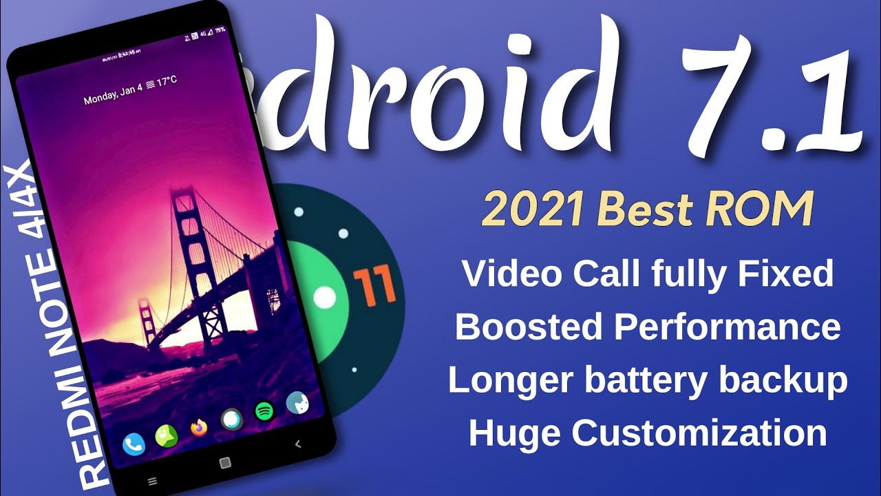 2021 Best ROM Redmi Note 4 | CrDroid 7.1 Android 11 Redmi Note 4, Video ...