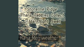 Shoreline Ridge Where Pebbles Collect After Night Swell