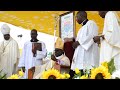 Messe dordination de mgr abel liluala archevque de pointe noire partie 1