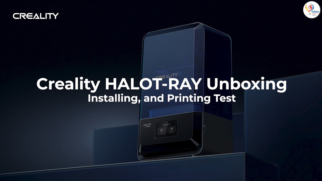 Creality Ray Creality HALOT RAY Unboxing - YouTube