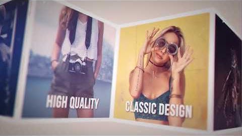 After Effects Template: Modern Timeline Slideshow