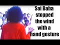 Чудо Саи Баба остановил ветер жестом руки Сиддхи