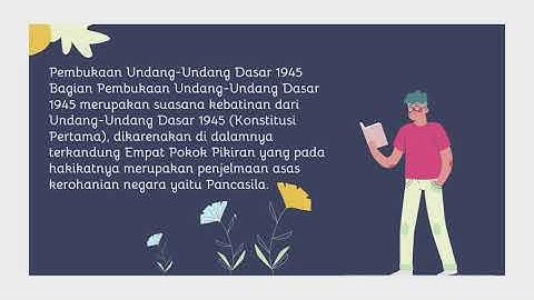 Yang merupakan kedudukan UUD Negara Republik Indonesia Tahun 1945 ditunjukkan pada nomor