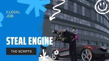 FiveM - QBCore |  Steal Engine - TADScripts.