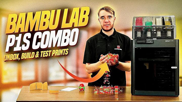 BAMBU LAB P1S COMBO - UNBOX, BUILD & TEST PRINTS