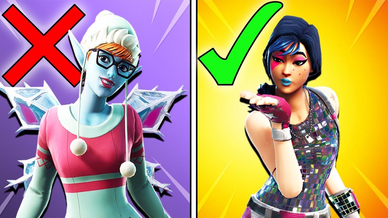 10 UGLY FORTNITE SKINS EVERYONE HATES! (Fortnite Battle Royale) YouTube