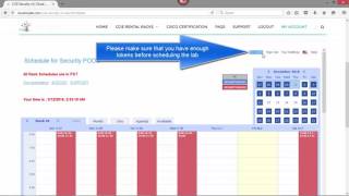 How to Schedule Rack rentals