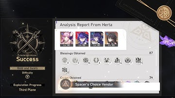 Honkai: Star Rail | Simulated Universe: Gold and Gears Diff V | Conundrum 12 with Company Time