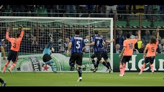 Inter vs barcelona 3-1 ucl 2009/2010 all goals & highlights