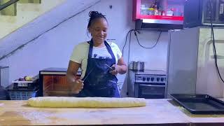 Soft & Fluffy Cinnamon Rolls Recipe | Sweet, Sticky & Crunchy African Style Breakfast 😍#shorts screenshot 3